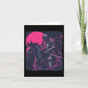 Carte Joli Cheval Chevalier Cool Pour Les Garçons Médiév