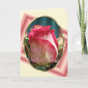 Carte Joli Coral Bi-color Rose2 - toute occasion