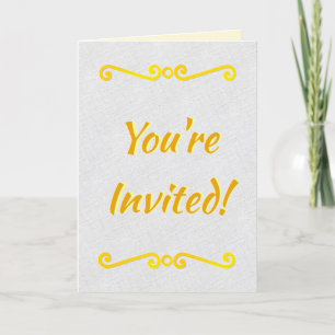 Carte Joli défilement Wedding shower conçu