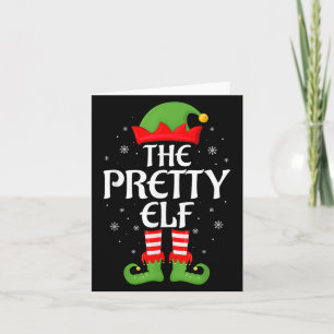 Carte Joli Elf Xmas Famille Correspondant Elf Squad Chri