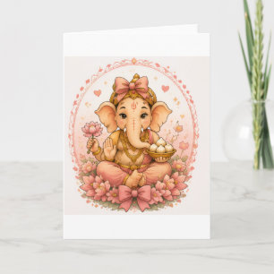 Carte Joli Ganesha Ganesh Chaturthi Festival