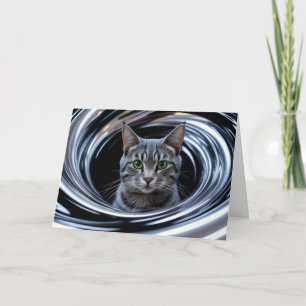 Carte Joli Gyre de Tabby Gris