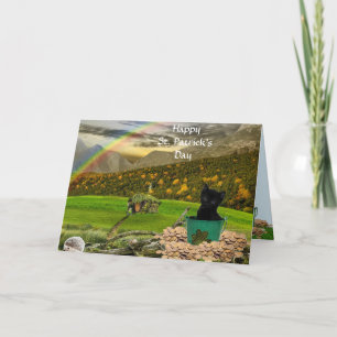 Carte Joli Jack La Saint Patrick du Chat
