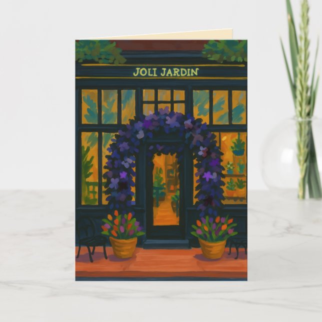 Carte Joli Jardin  (Devant)