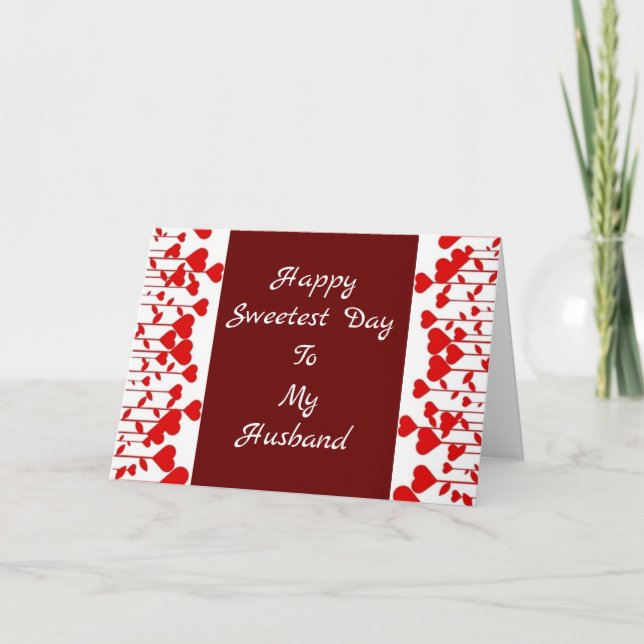 CARTE JOLI JOUR LE PLUS DOUCE À MON **AMOUR** (Devant)