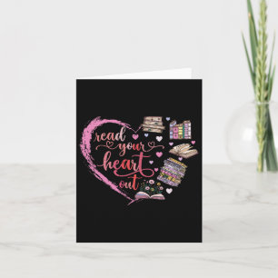 Carte Joli Livre de Lecture Rétro Lectrice Femmes Saint-