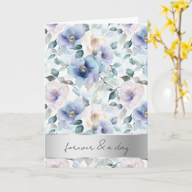 Carte Joli Mariage de Lavande Blanche de Lavande (Fleur jaune)