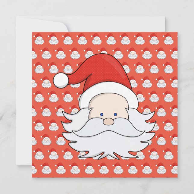 Carte Joli Père Noël (Devant)