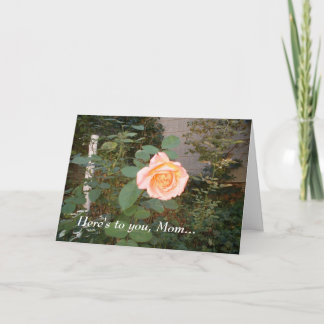 Carte Joli Rose