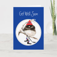 Joli Se Bien Bientôt Hockey Sur Glace Sport Bird