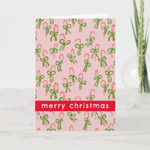 Carte Joli Sucres de canne de Noël Noël Noël Joyeux Noël