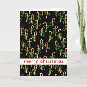 Carte Joli Sucres de canne de Noël Noël Noël Joyeux Noël