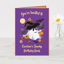 Joli tour de fantôme sorcière ou traiter cimetière