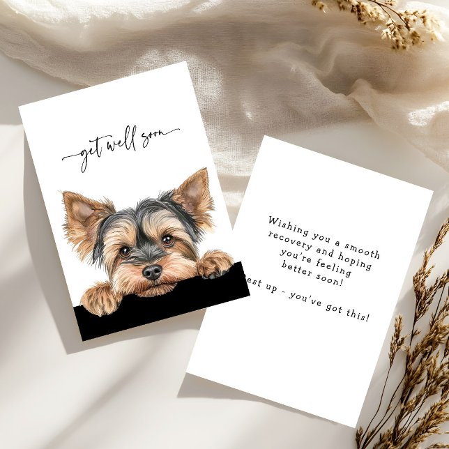 Carte Joli Yorkie qui regarde - Script - Prompt rétablis (Créateur téléchargé)