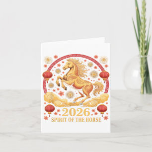 Carte Jolie 2026 Esprit de la Dame Fortune Cowgirl Cheva