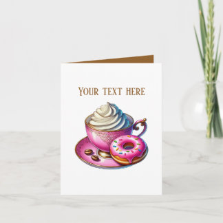 Carte Jolie boutique de beignets personnalisable