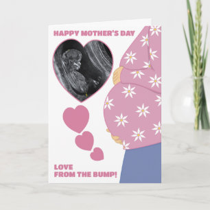 Carte Jolie future maman pour la fête des mères