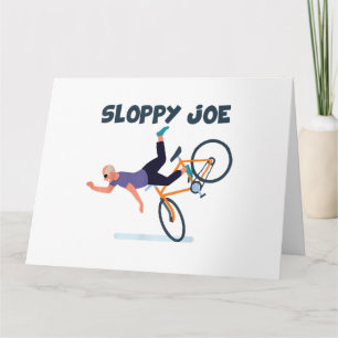 Carte Jolie Joe Funny Biden Chemise Sloppy Joe Biden Fun