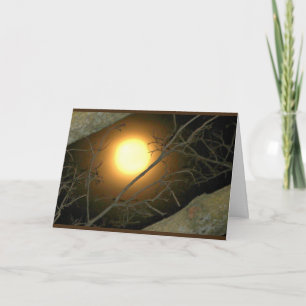 Carte Jolie Lune Pour Votre Anniversaire !