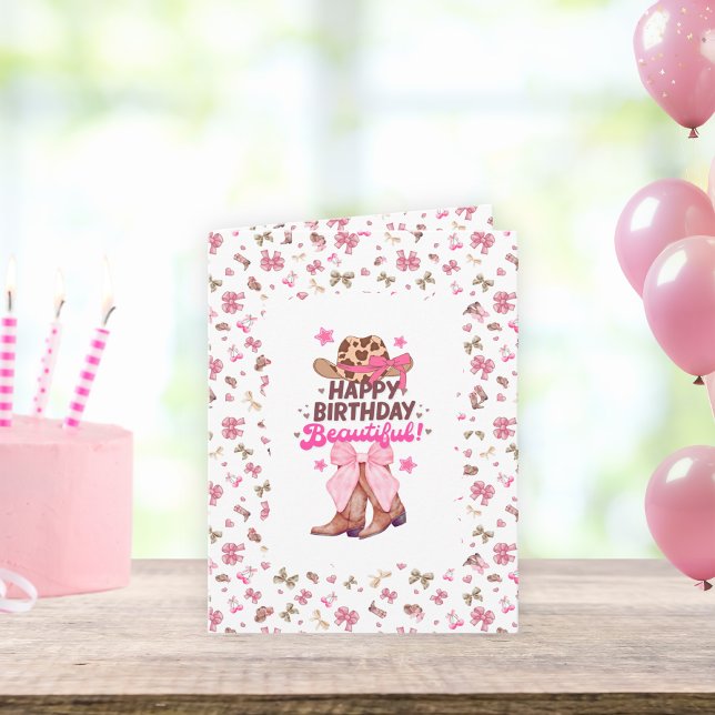 Carte Jolie rose rose joyeux anniversaire belle fille pl (Créateur téléchargé)