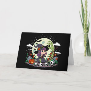 Carte Jolie Sorcière de jardin