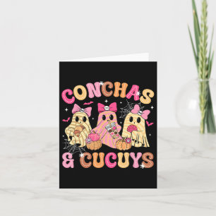 Carte Jolies Conchas Et Fantôme De Cucuys Drôle D'Hallow
