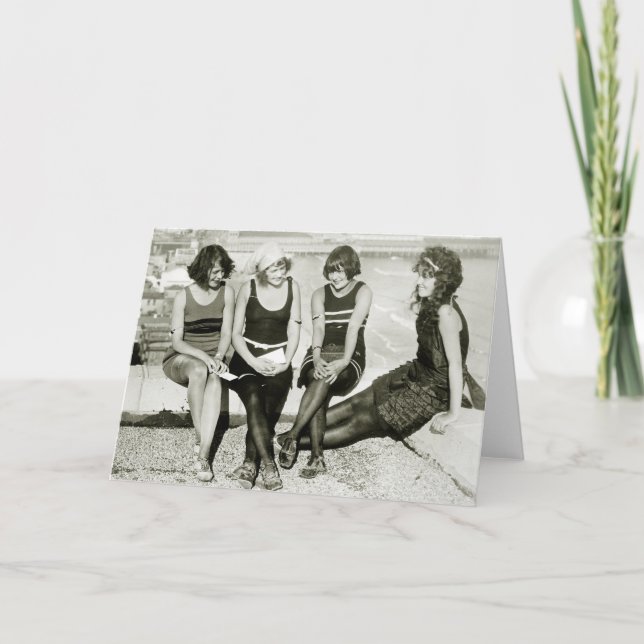 Carte Jolies filles, années 20 (Devant)