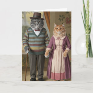 Carte Jolis grands-parents tigrés