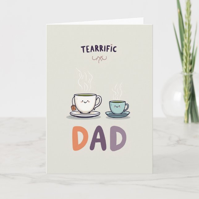 Carte Jolis Mugs pour la Fête des Pères (Devant)
