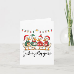 Carte Jolly Goose Christmas Holiday
