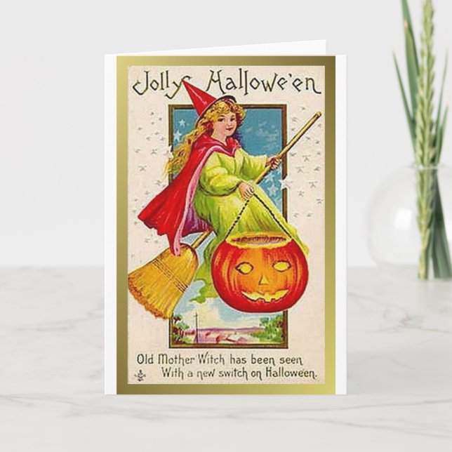 Carte Jolly Halloween (Devant)