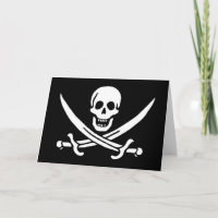 Carte jolly roger Pirate