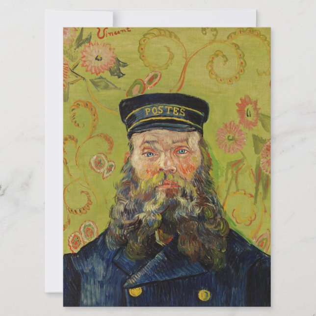 Carte Joseph-Étienne Roulin (par Vincent van Gogh) (Devant)