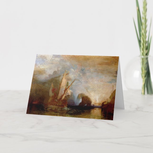 Carte Joseph Mallord William Turner | Ulysse Deriding P (Devant)