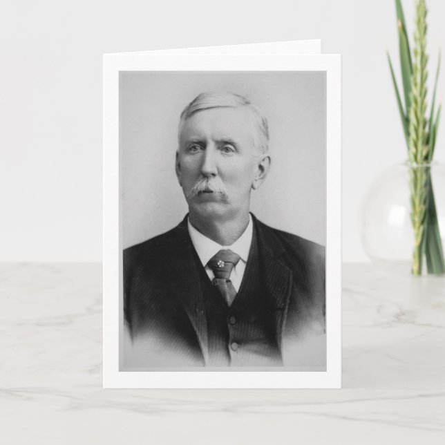 Carte Joseph McCoy (1837-1915) (b/w photo) (Devant)