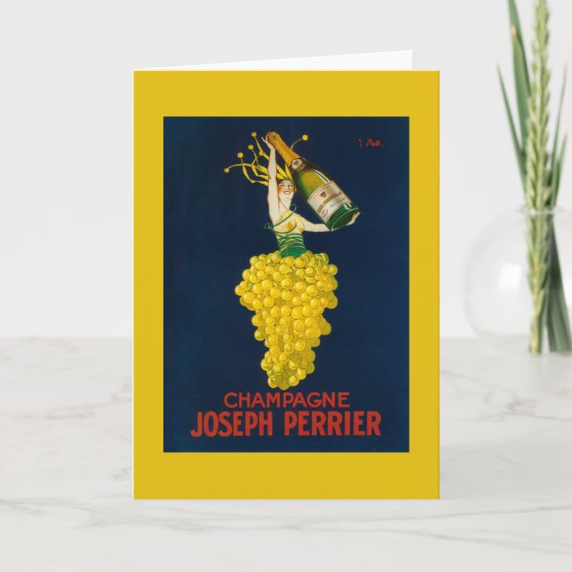 Carte Joseph Perrier Champagne Poster promotionnel (Devant)