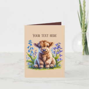 Carte Jote vache Highland ajouter un message
