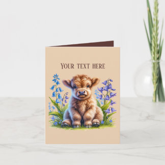 Carte Jote vache Highland ajouter un message