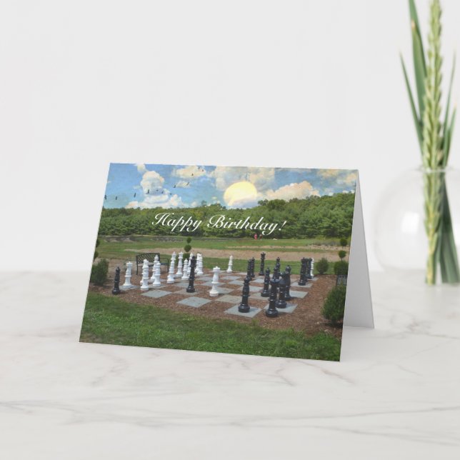 Carte Jouer à tous Joyeux anniversaire (Devant)