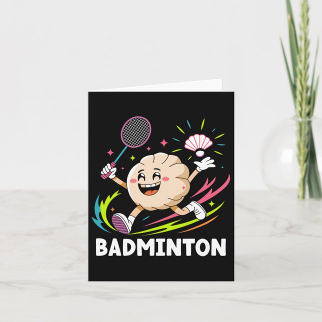Carte Jouer Badminton Chopstick Wrap Cuisine Sp (Devant)