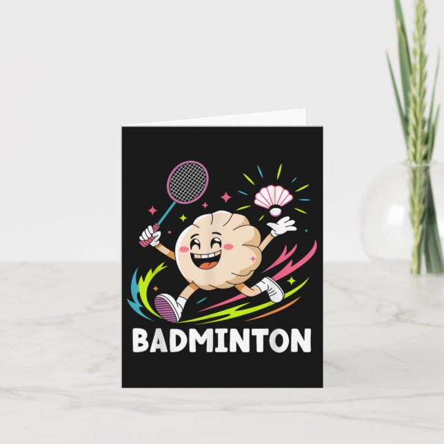 Carte Jouer Badminton Chopstick Wrap Cuisine Sp (Devant)