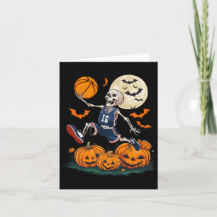 Carte Jouer Basket-ball Halloween Hommes garçons Basketb