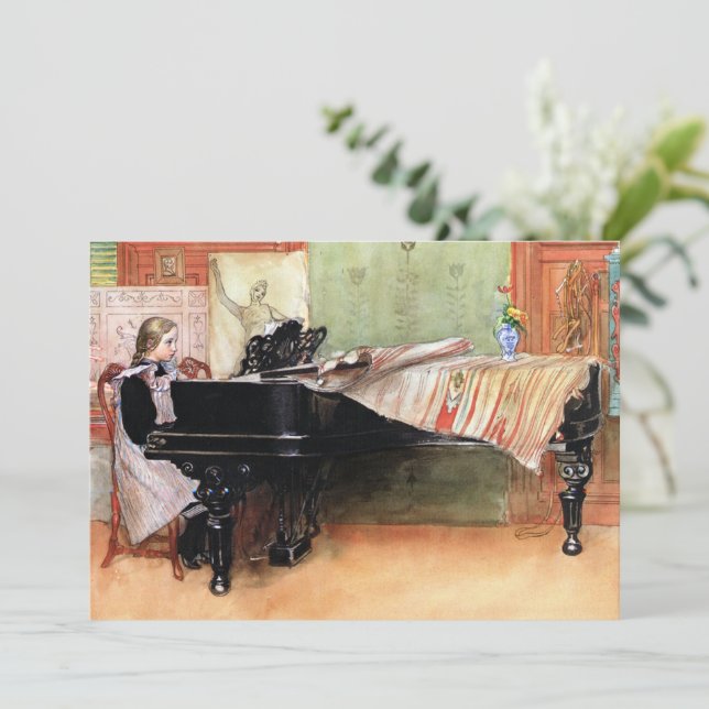 Carte Jouer des échelles, peinture d'art, (Debout devant)