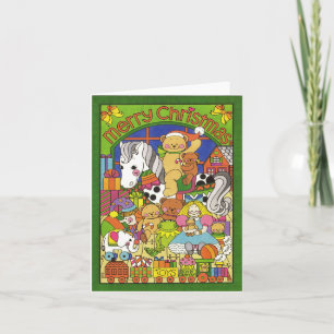 Carte Jouets de Noël