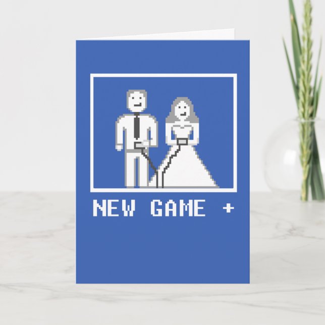 Carte Joueur 1 et 2 Nouveau Jeu Plus Mariage (Devant)