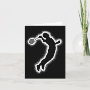 Carte Joueur Badminton Navette Garçons Badminton Hommes
