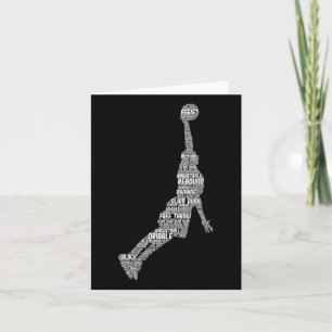 Carte Joueur Bysketbyll Entraîneur Enfants Garçons Homme