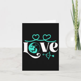 Carte Joueur de badminton Shuttle Yin-yang-love Badmin