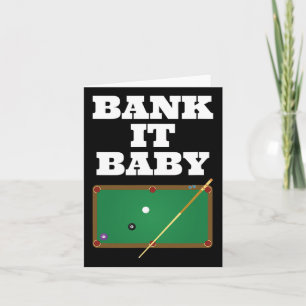 Carte Joueur de billard de billard de billard maillot ca