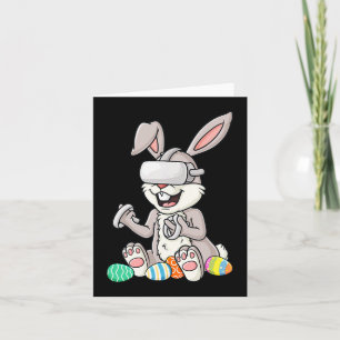 Carte Joueur de Bunny de Pâques oeufs amusant Jeu de béb